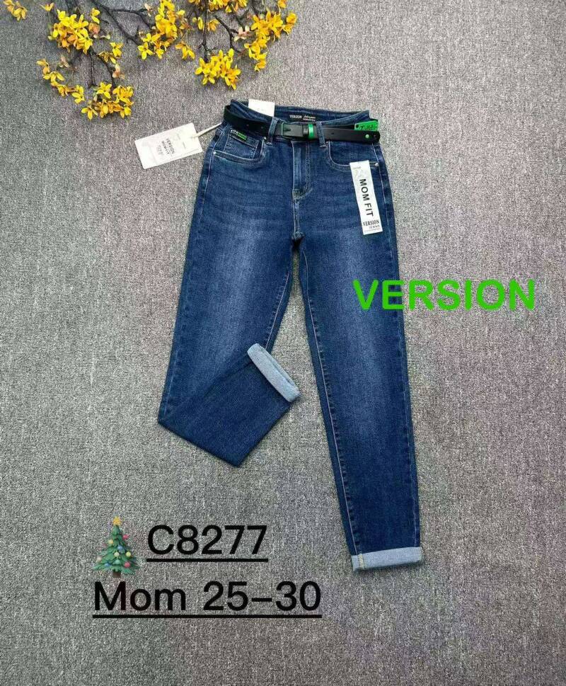 Spodnie damskie jeansy Roz 25-30, 1 Kolor Paczka 10 szt